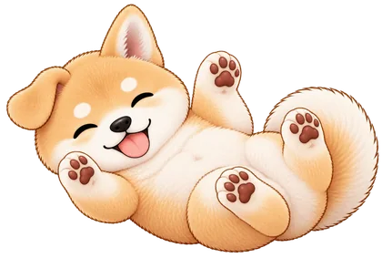 ブログのマスコット（柴犬）